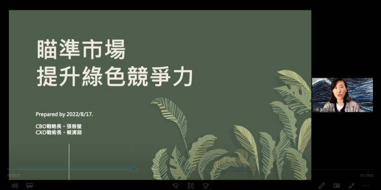 ESG綠色品牌的創新與永續